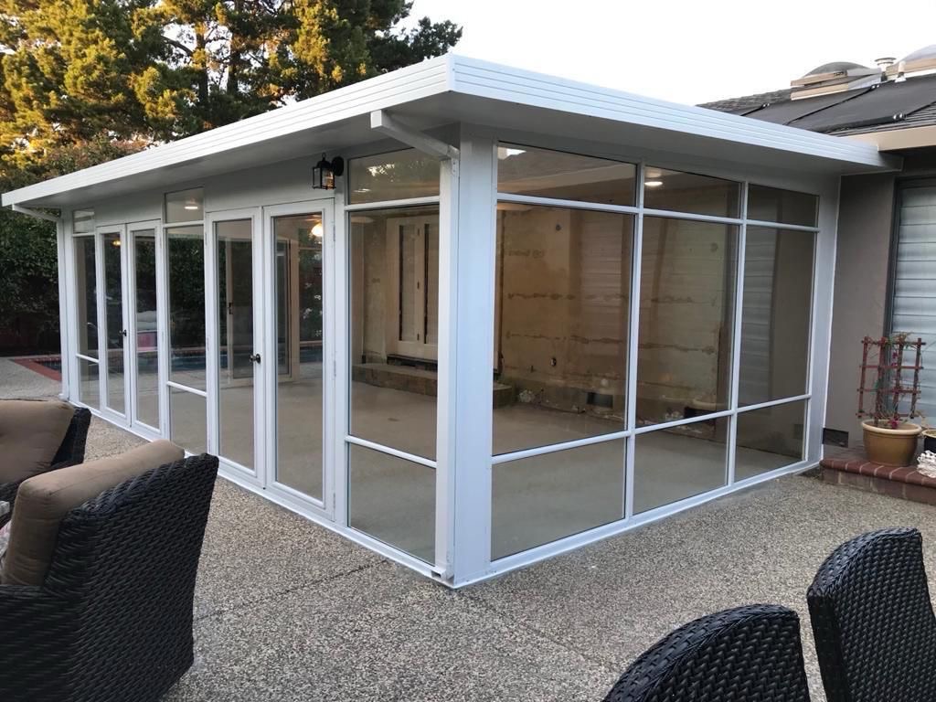 Outdoor living patio