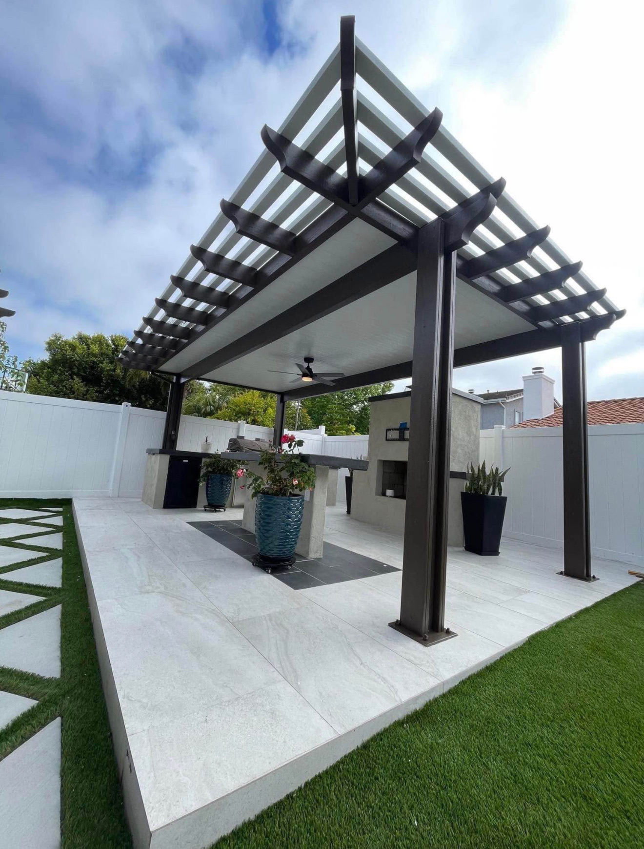 Patio cover build